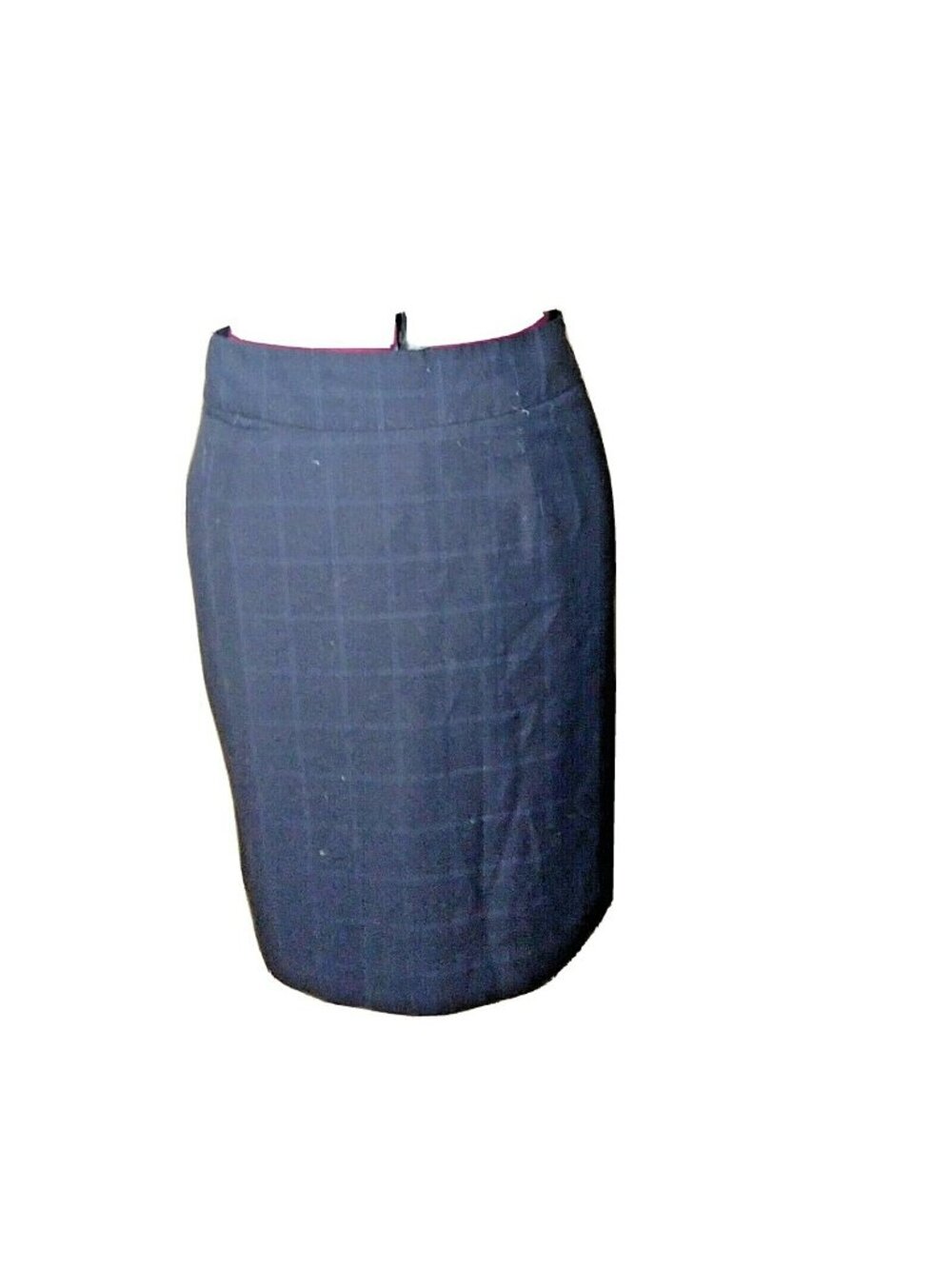Banana Republic Women’s Pencil Skirt Size 4 Windowpane Plaid Straight Lined